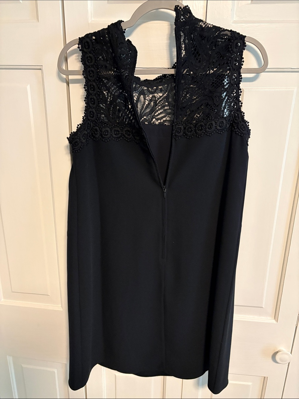 Lilly Pulitzer Black Dress with Lace Yoke - Picture 3 of 3